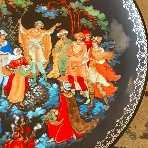 Russian Fairytale Plate...12 Seasons, 1990 - Picture 4 of 8